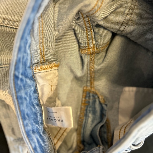 PacSun Light Blue Distressed Skinny Jeans - Picture 5 of 8